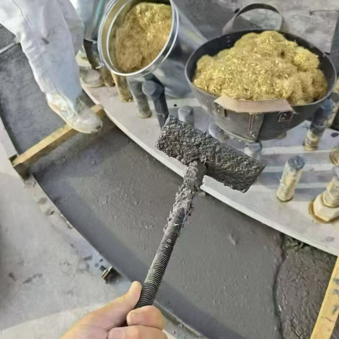都兰C120钢纤维高强无收灌浆料 轧机压缩机汽轮机发电机锻压设备底座灌浆材料